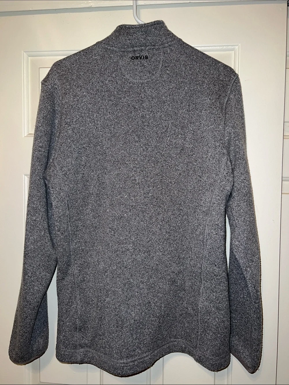 Orvis Men's Heather Gray Half-Zip Pullover